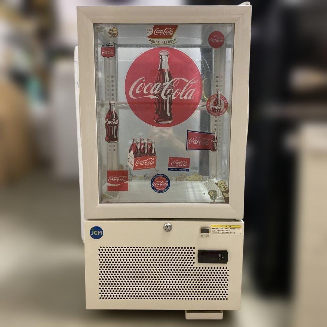 近隣地域限定送料無料❗️ジェーシーエム　冷蔵ショーケース 58L