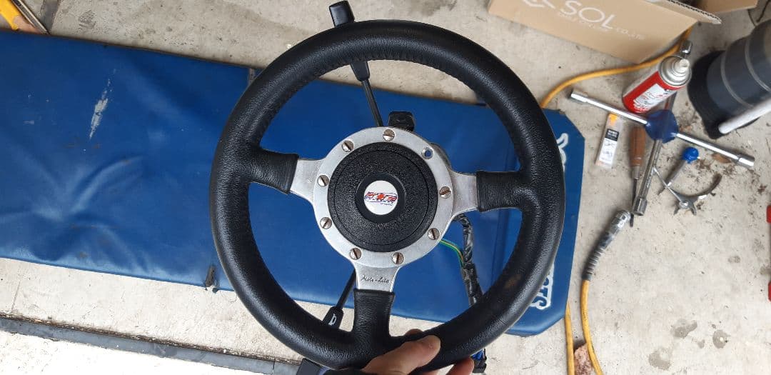 ローバーミニ　ステアリング