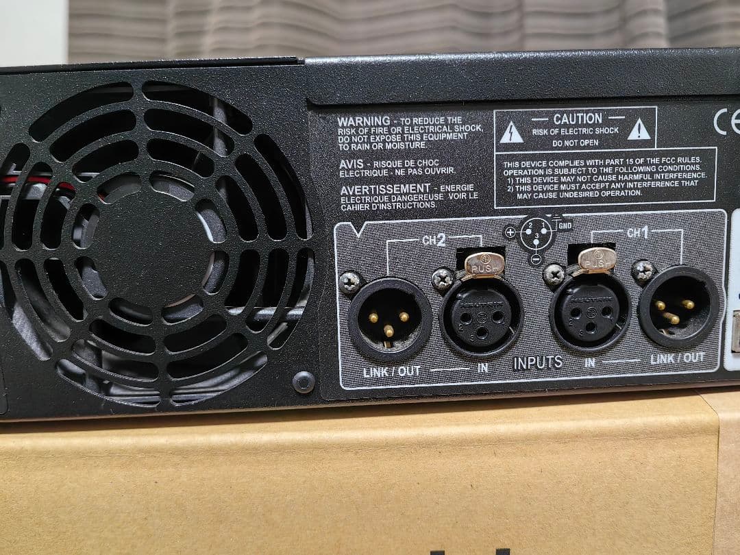 AMCRON XTI-4000 パワーアンプ ジャンク品