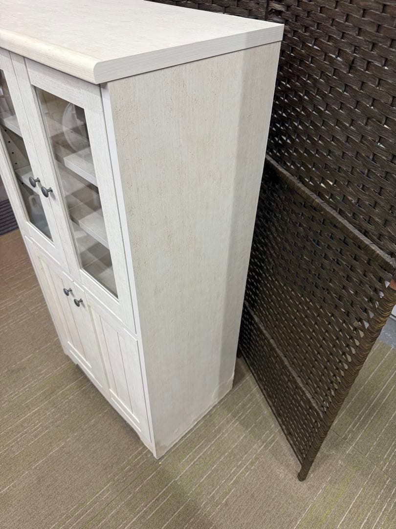 【洗浄消毒作業済】【完成品】ニトリ　キャビネット　リズバレー SLM1260B