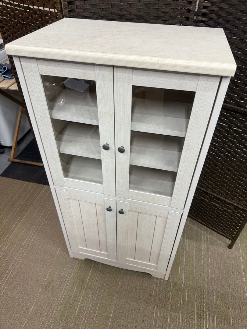 【洗浄消毒作業済】【完成品】ニトリ　キャビネット　リズバレー SLM1260B