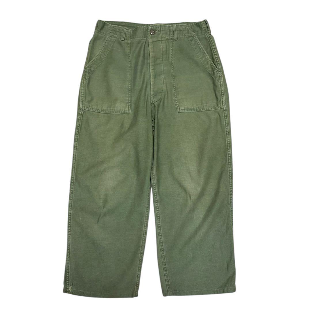 【雰囲気抜群】60's 70's vintage ベイカーパンツ　米軍