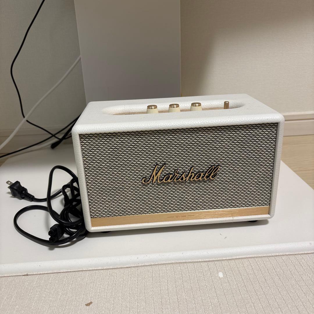 Marshall Action II Bluetoothスピーカー ホワイト