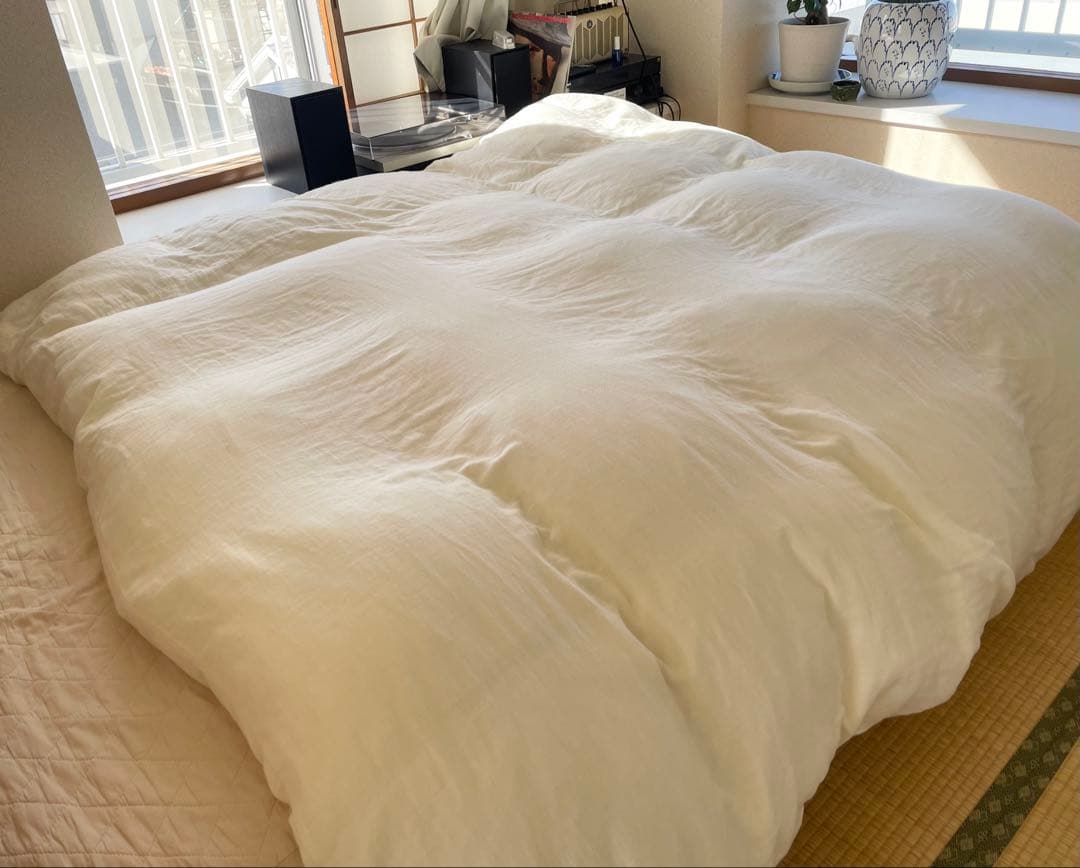 羽毛掛け布団 ダブルサイズ とても暖か