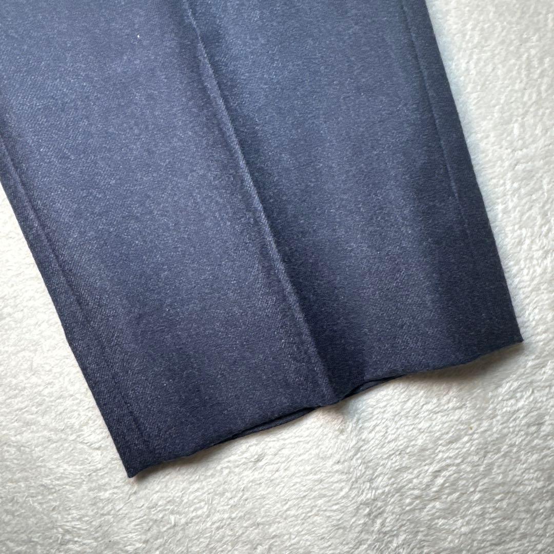 34 極美品　インコテックス　incotex スラックス　ネイビー　44