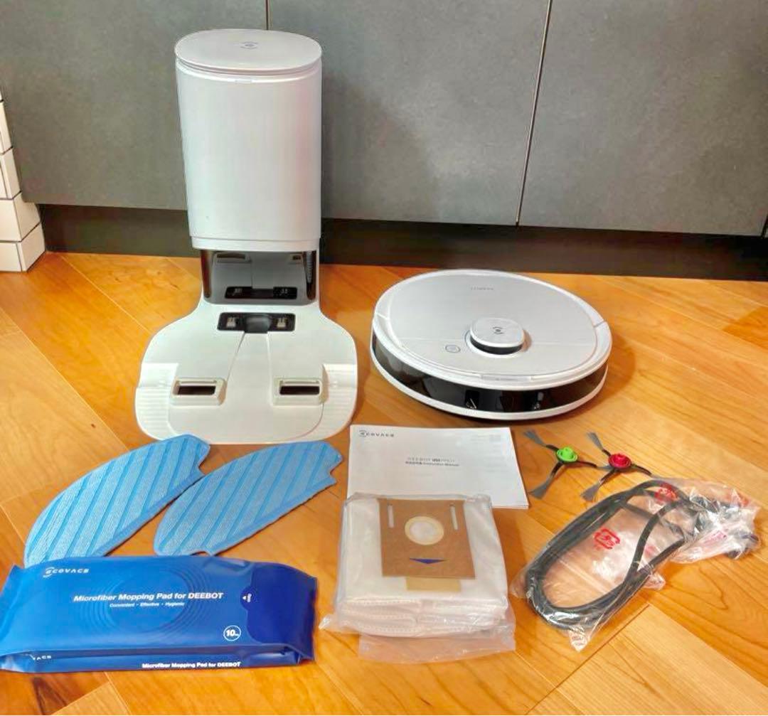 [新品交換品付き]エコバックス DEEBOT N8PRO+ ロボット掃除機