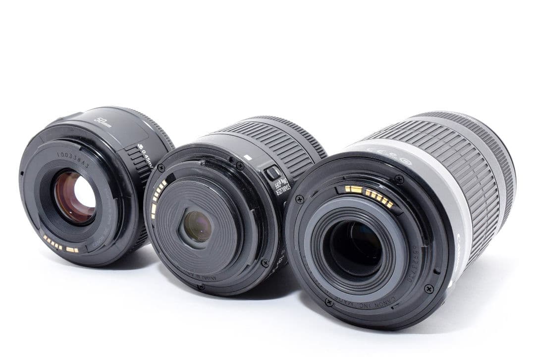 豪華 トリプルレンズセット✨キヤノン EOS KissX10i✨すぐ撮影OK！