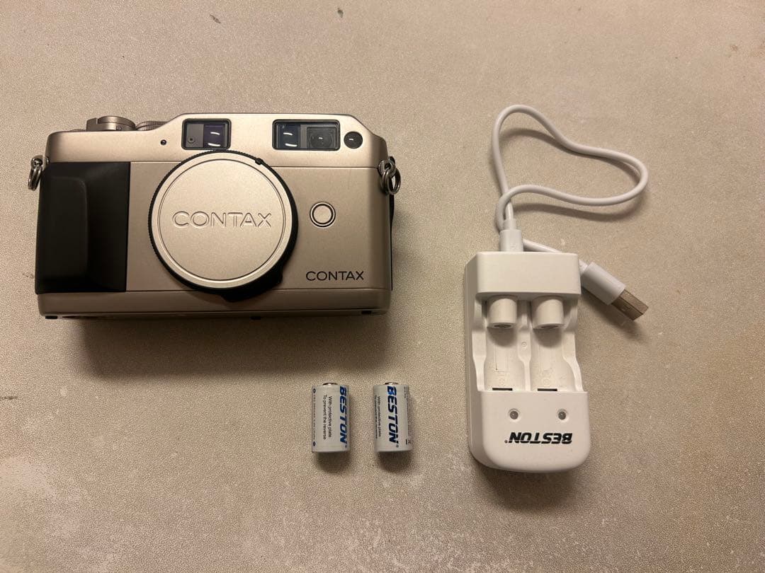 コンタックス CONTAX G1 ボディ ROM改造済み 充電器充電池付き
