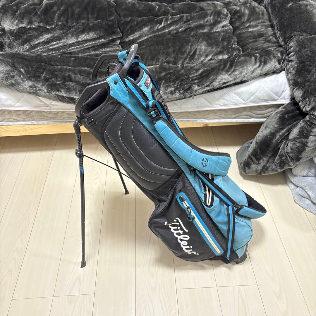 Titleist キャディバッグ 青と黒