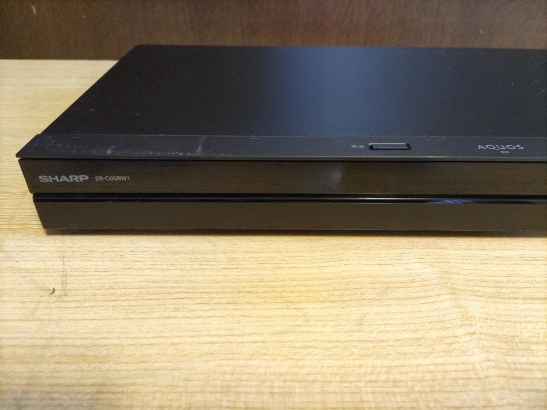 【HDD換装】2B-C05BW1 SHARP BDレコーダー B-CASカード付