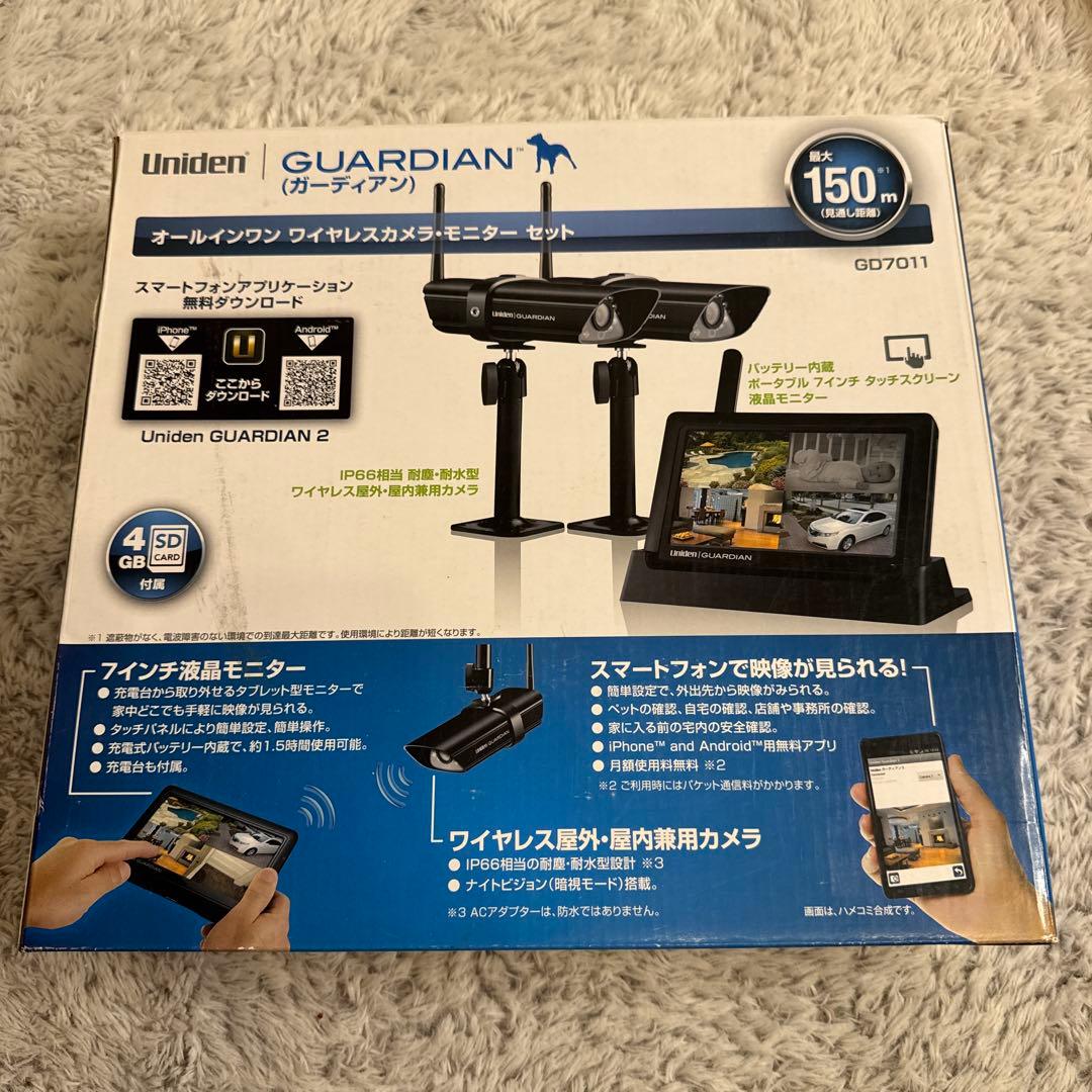 新品未使用　ユニデン防犯カメラ　ガーディアン　GD7011