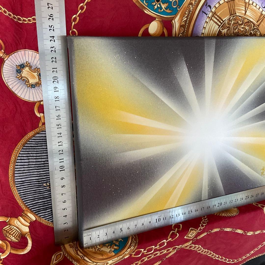 【風水絵画・宇宙銀行】金運アップアファメーション瞑想運気開放 開運エナジーアート