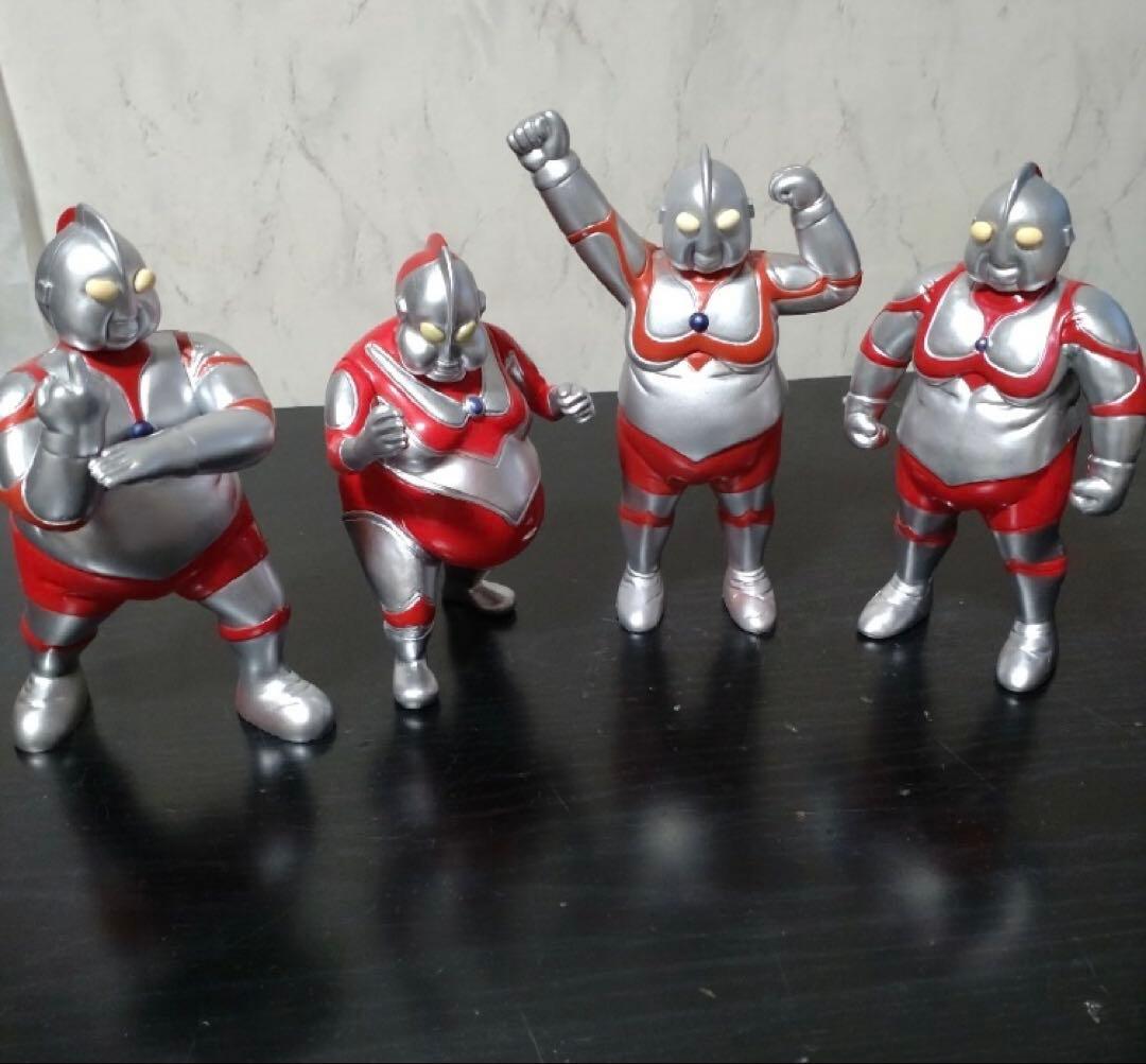 帰ってくるな！デブトラマン 4体セット コンプリート