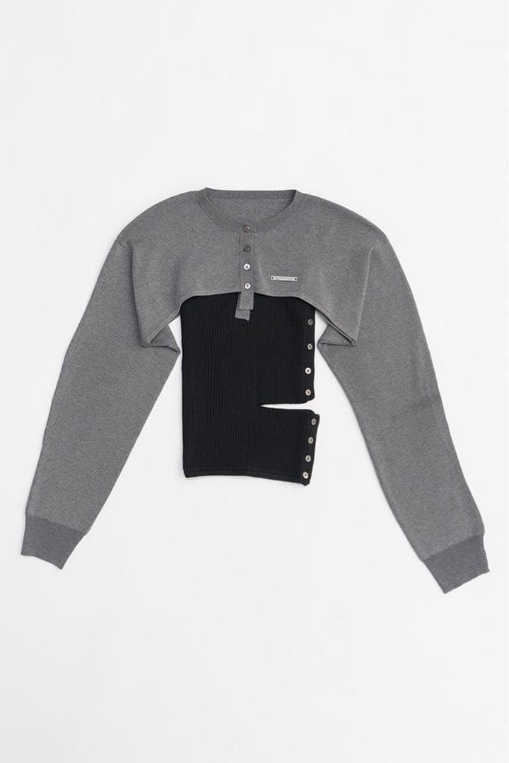 トップス PRANK PROJECT Multiway Combination Knit