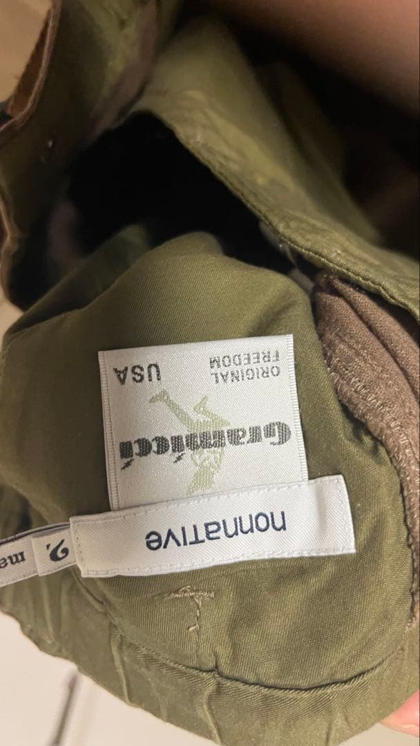 nonnative ×gramicci コーデュロイパンツ