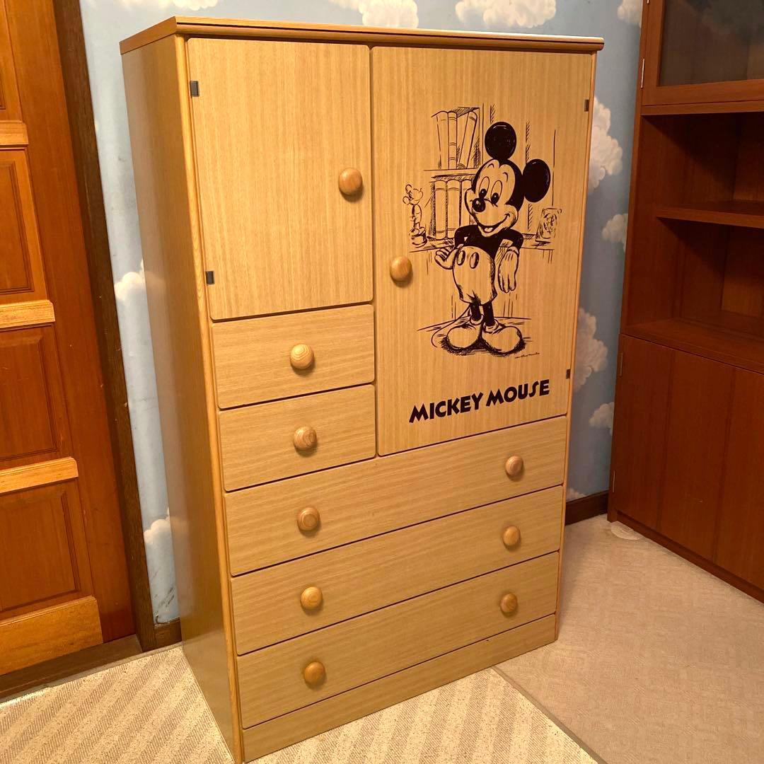 起立木工製ディズニー洋服タンス⭐︎安心安全⭐︎[梱包発送たのメル便(匿名配送)