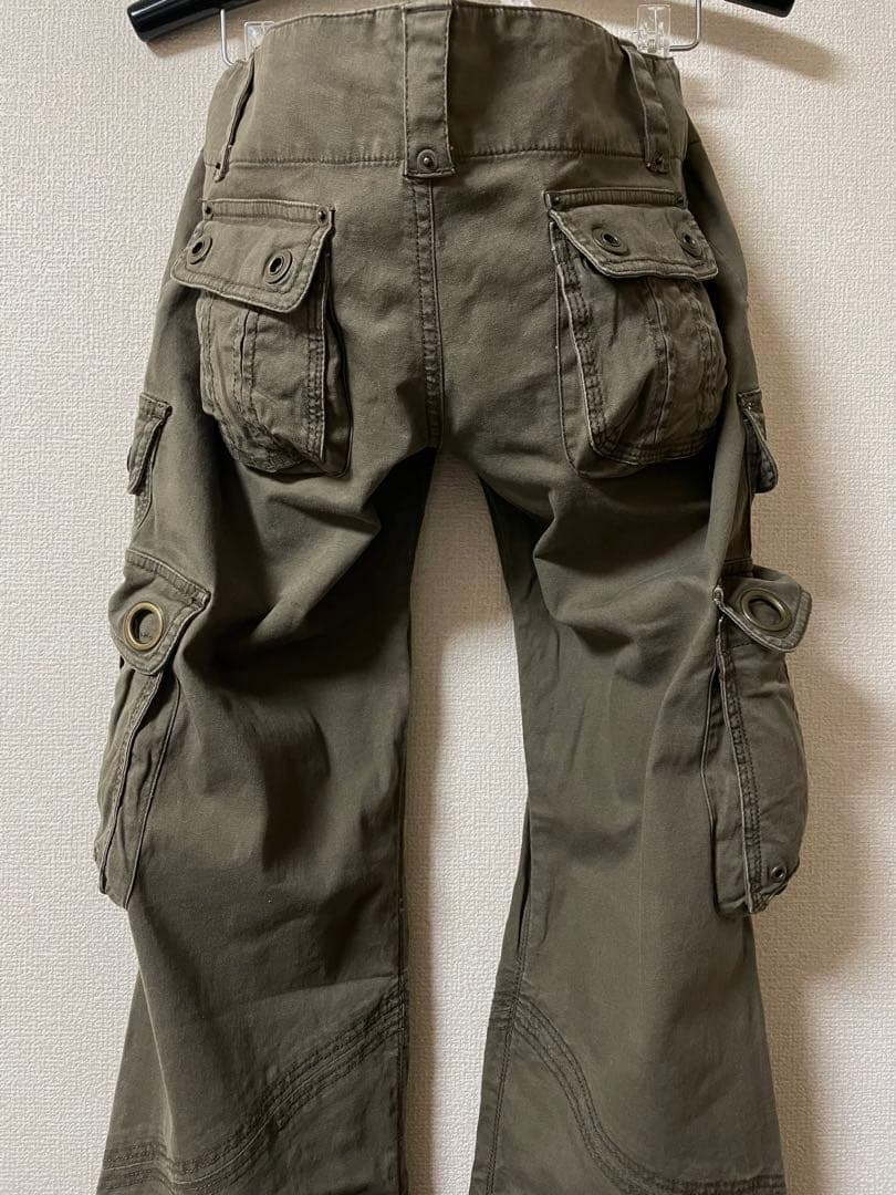 gimmick Cargo Pants フレア カーゴパンツ goa lgb