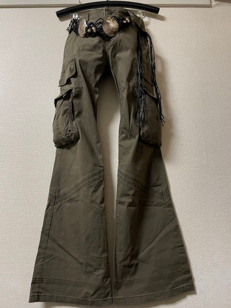 gimmick Cargo Pants フレア カーゴパンツ goa lgb