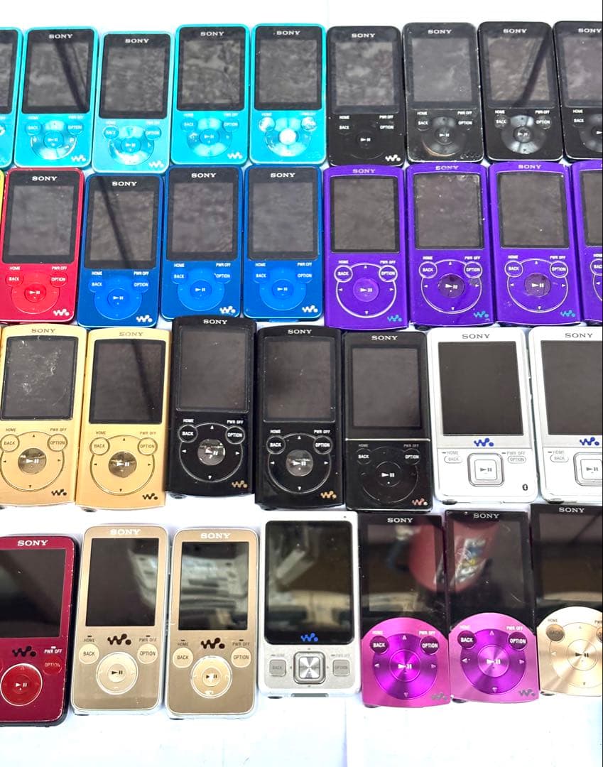 SONY ウォークマン ジャンク品 57台まとめセット