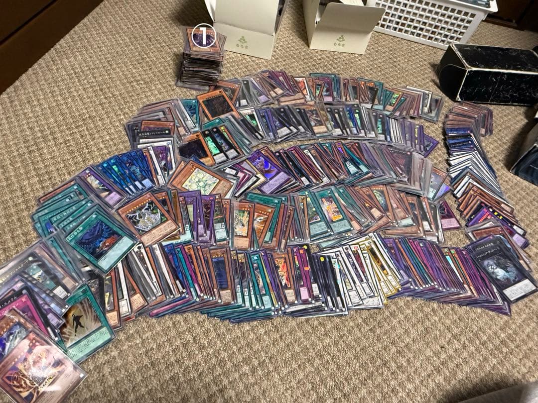 S*O様 まとめ　遊戯王　引退　スーパーレア以上約700枚　ノーマル約3000