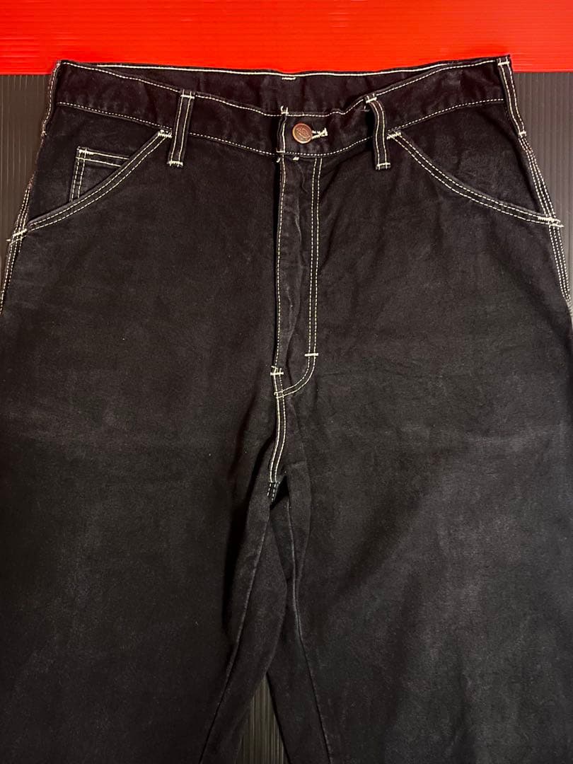 j*y様 70's Dickes ブラックカラーダック地ペインターmade in