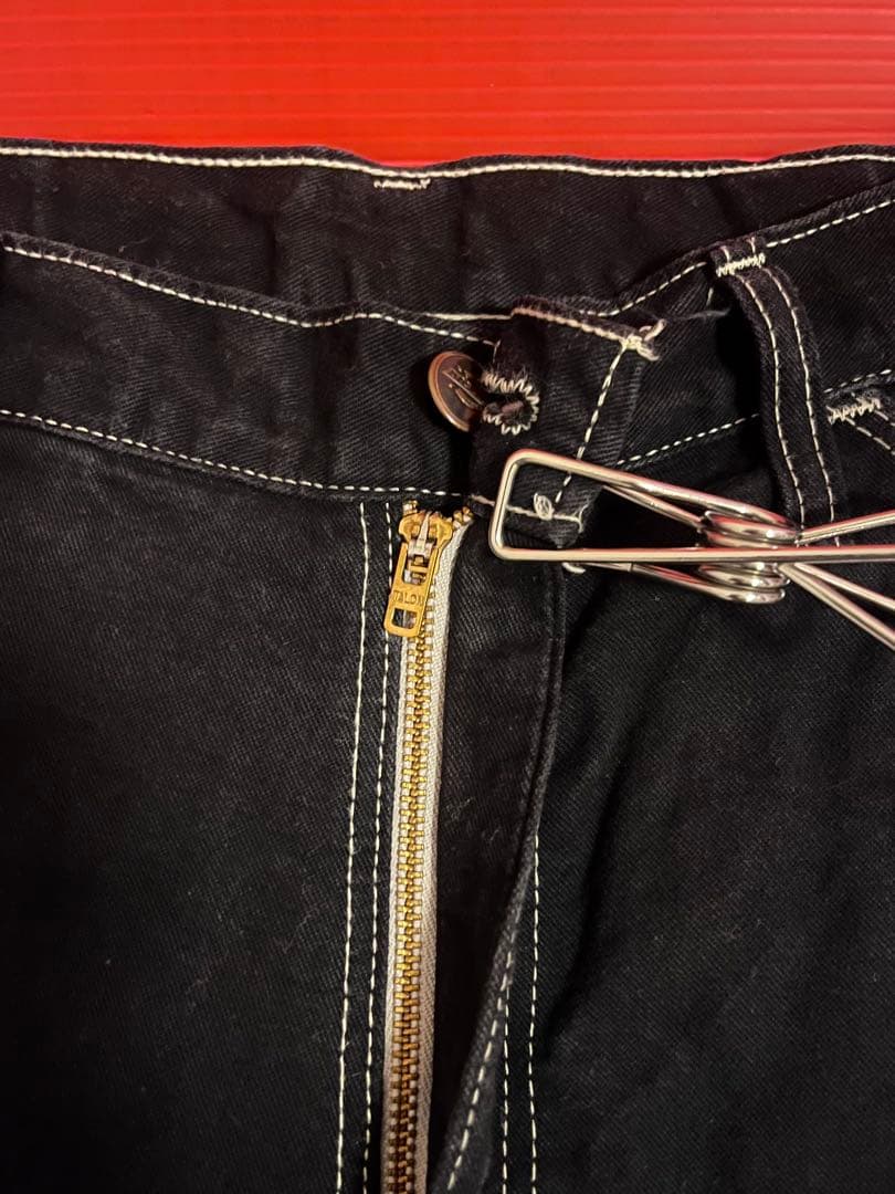 j*y様 70's Dickes ブラックカラーダック地ペインターmade in