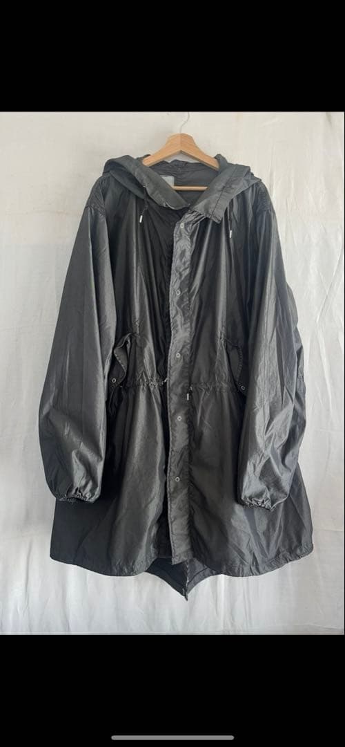 US ARMY スノーパーカー　スノーカモ　後染めブラック　黒染め　アメリカ軍