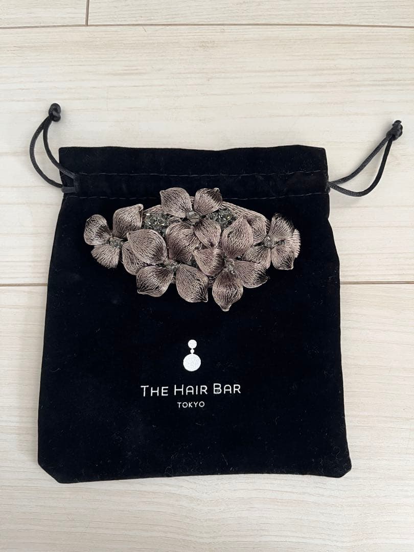 【美品】colette malouf メッシュ　ライラック　10cm バレッタ