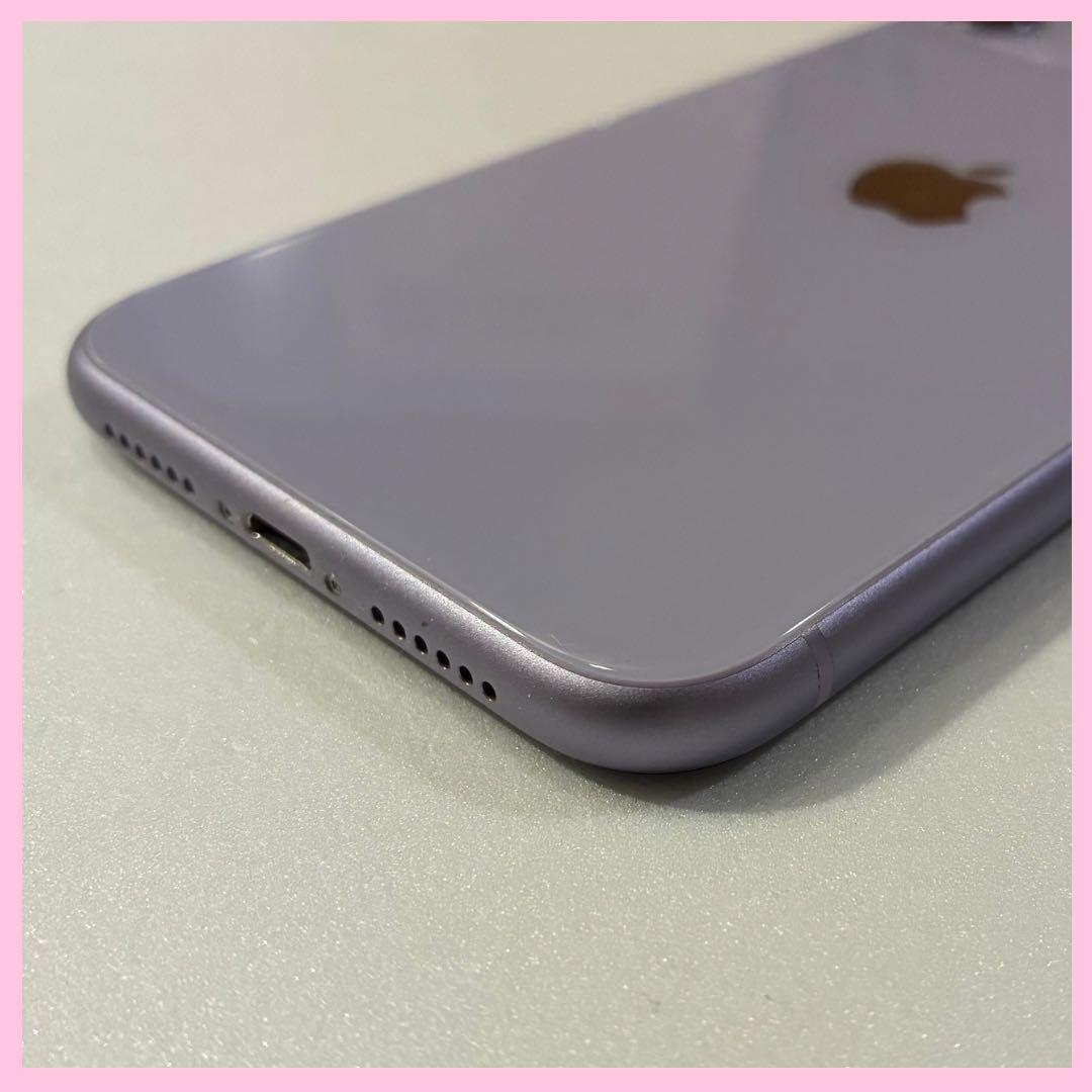iPhone 11 256GB パープル SIMフリー#181