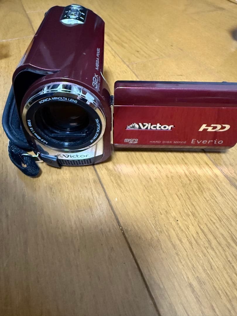 SONY-Victor Everio HDDビデオカメラ 赤 13台ジャンク品