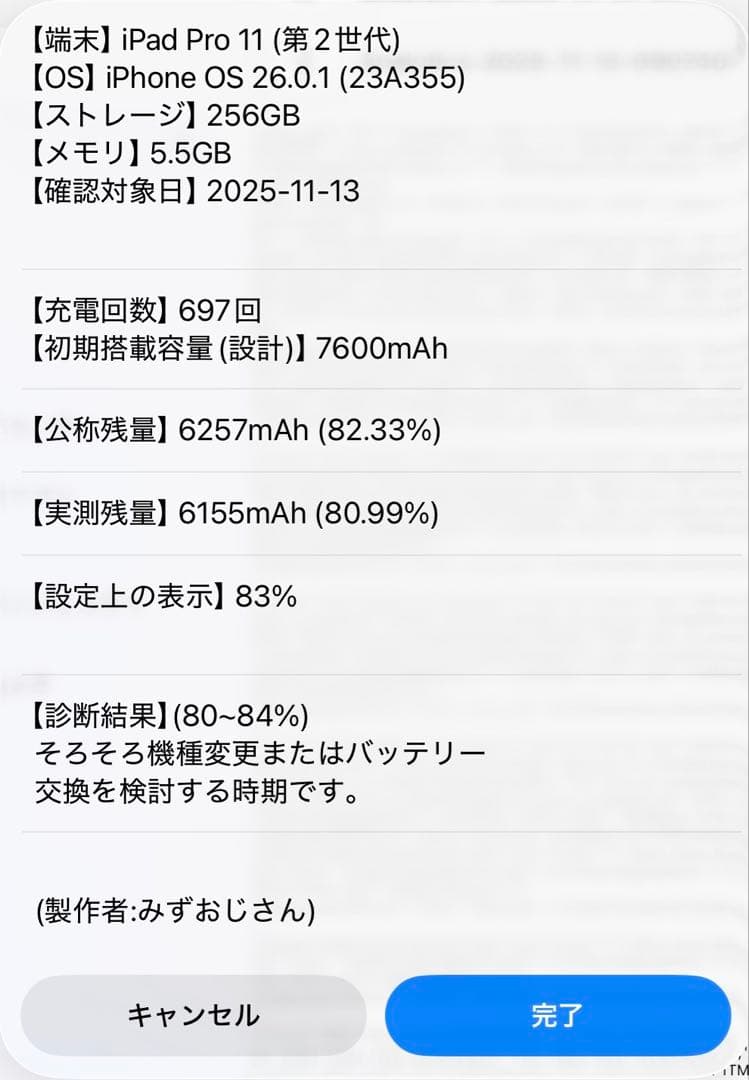 iPad Pro 11インチ 第2世代 Wi-Fi ＋ セルラー 256GB