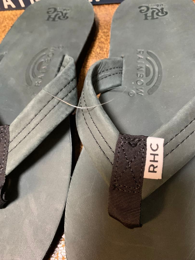 ロンハーマン　ronherman RHC レインボーサンダル　L ブラック