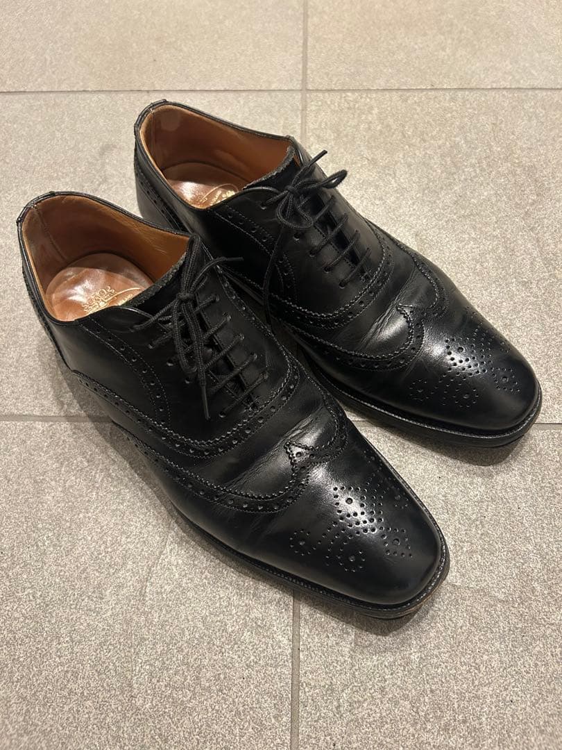 Church’s/チャーチ・ウイングチップ革靴（サイズ:UK6）