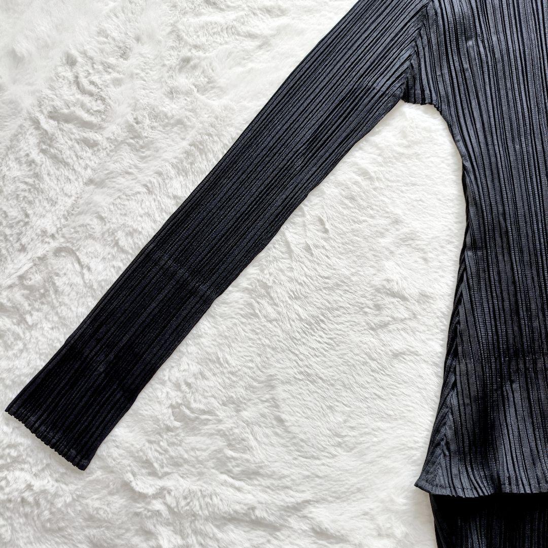 PLEATS PLEATS イッセイミヤケ　ハイネックカットソー　トップス