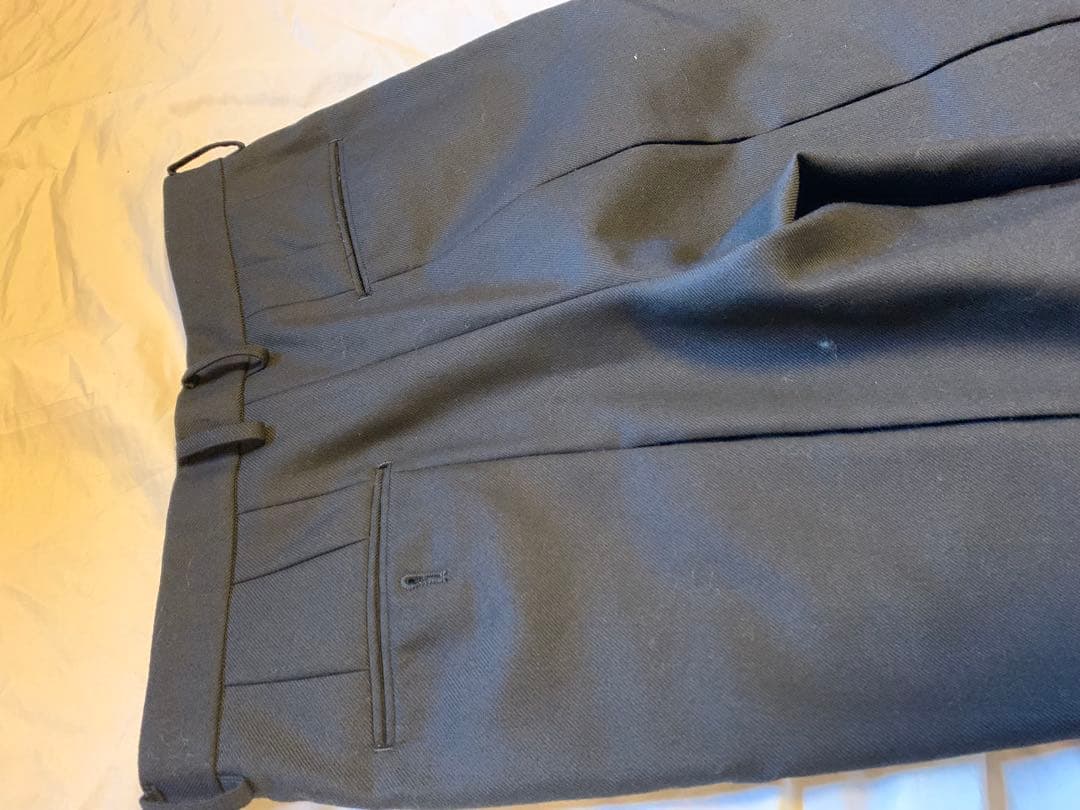 サンプル品　IRENISA DOUBLE CENTER PLEATS PANTS