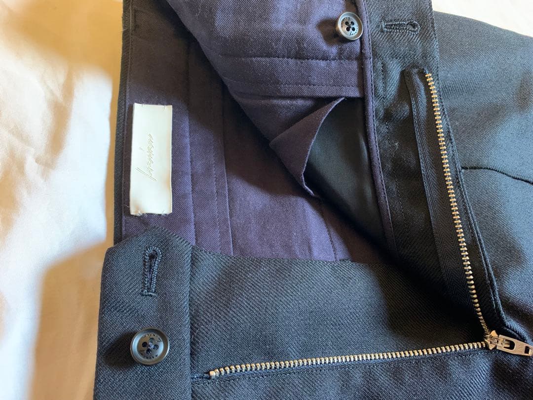 サンプル品　IRENISA DOUBLE CENTER PLEATS PANTS