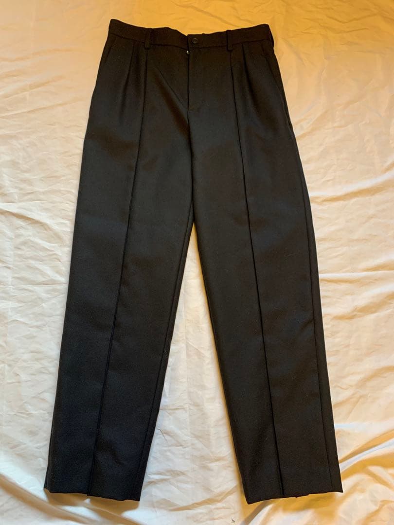 サンプル品　IRENISA DOUBLE CENTER PLEATS PANTS