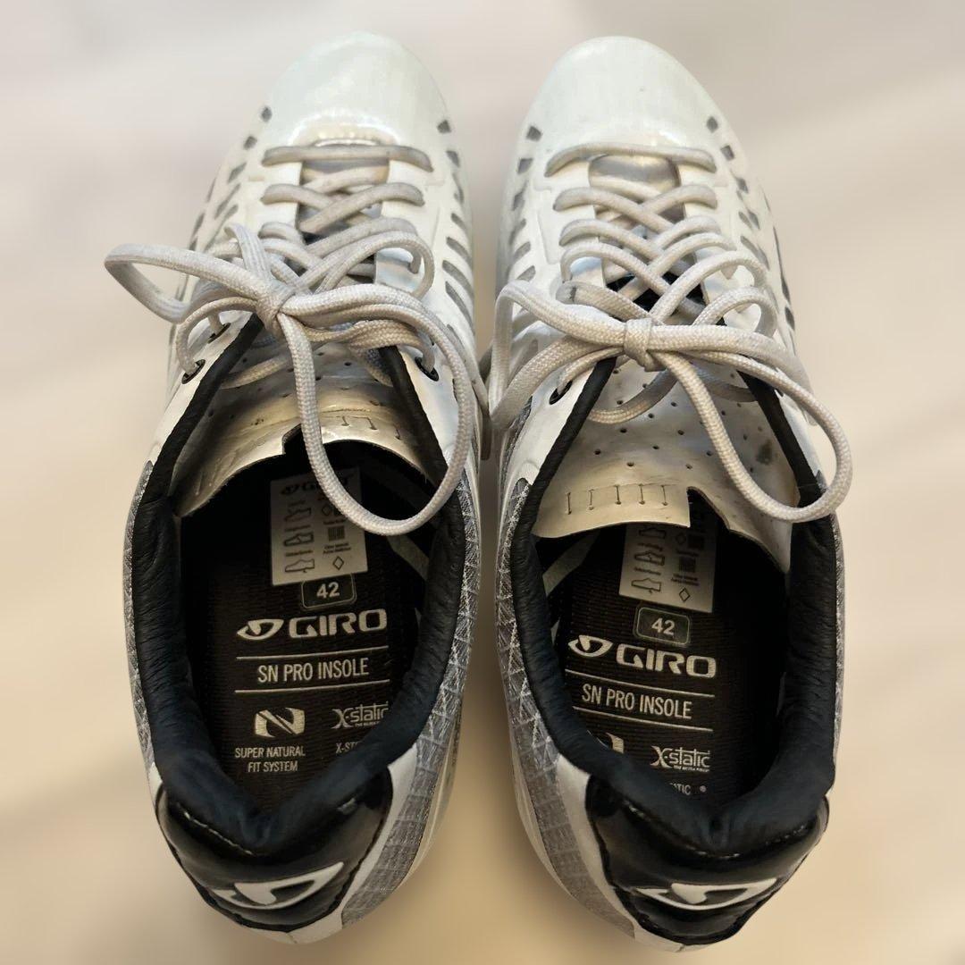 Giro ビンディングシューズ 42 ホワイト