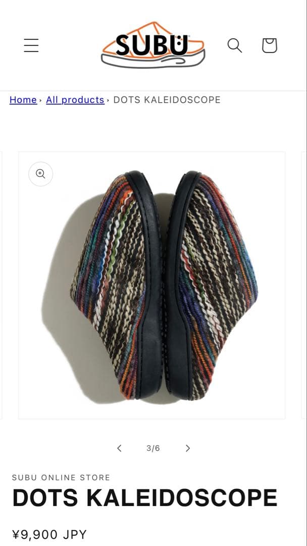 SUBU DOTS KALEIDOSCOPE 新品 タグ付 サイズ1