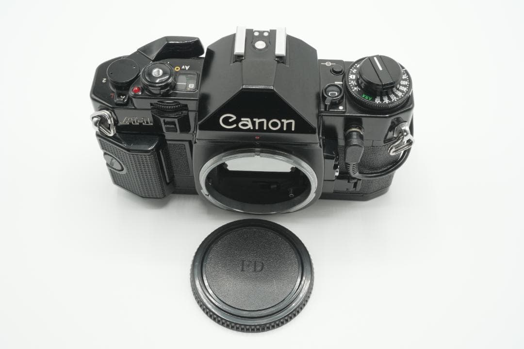 【美品・完動品】Canon A-1 ブラックボディ フィルム一眼レフカメラ