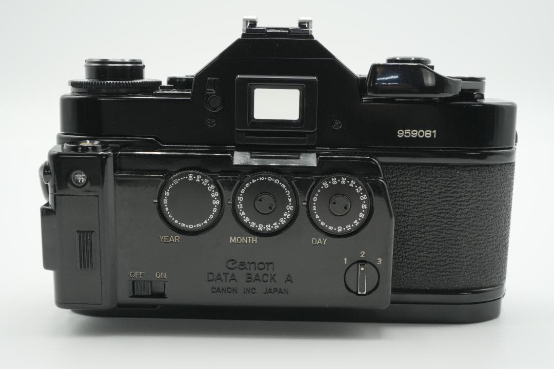 【美品・完動品】Canon A-1 ブラックボディ フィルム一眼レフカメラ