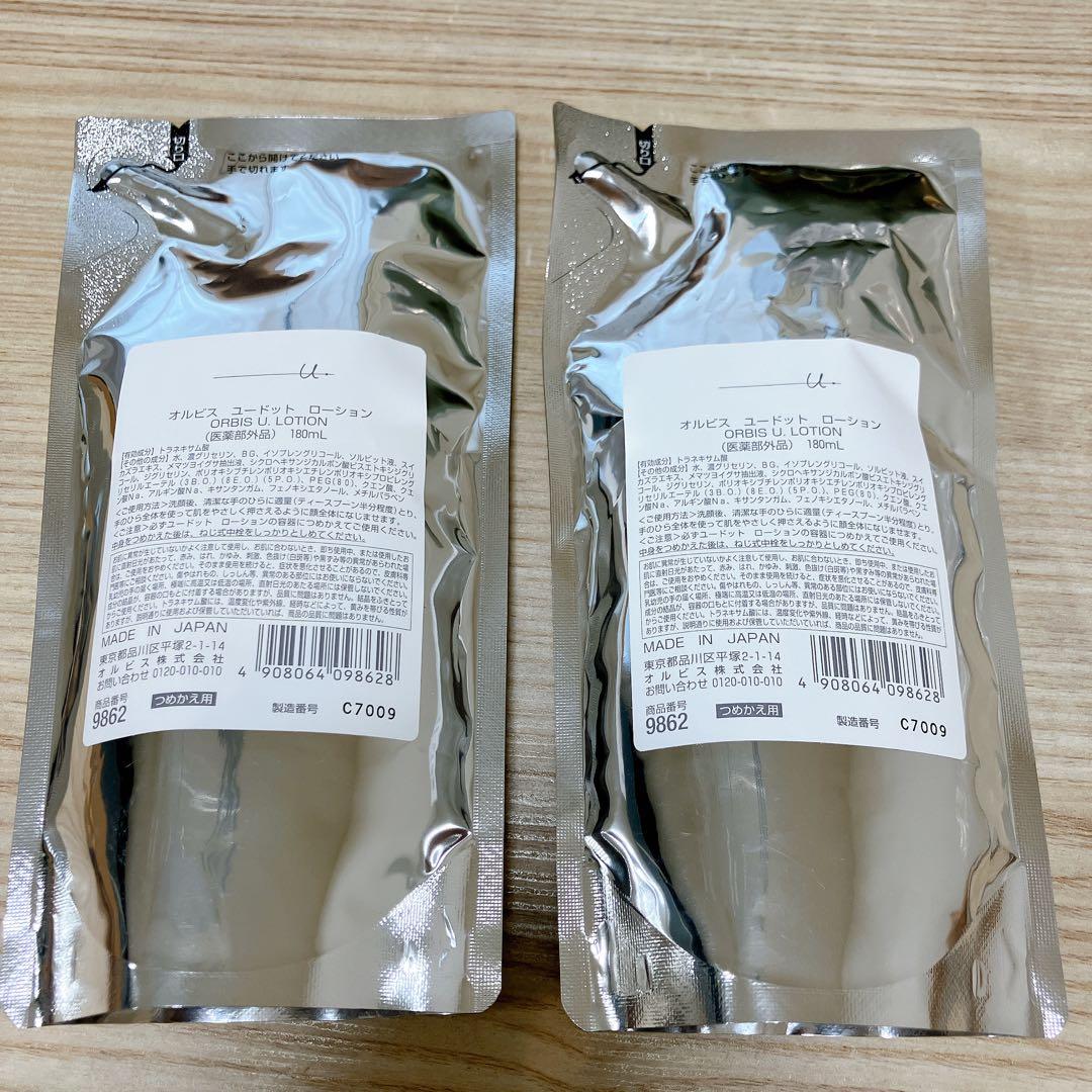 ORBIS オルビスユードット　u. ローション詰め替えモイスチャー　化粧水