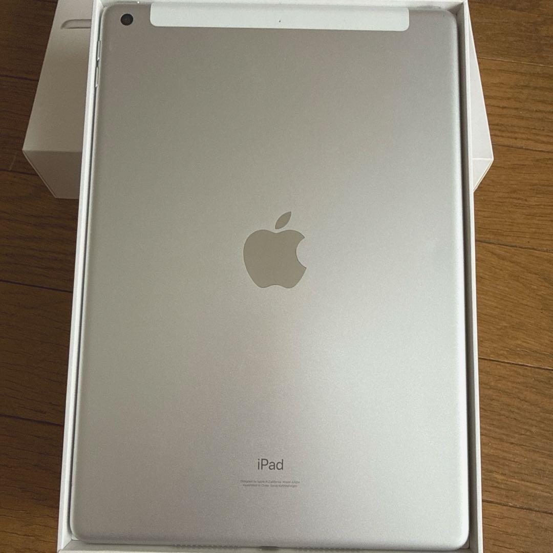 iPad第9世代wi-fi +Cellularシルバー箱ありバッテリー100%