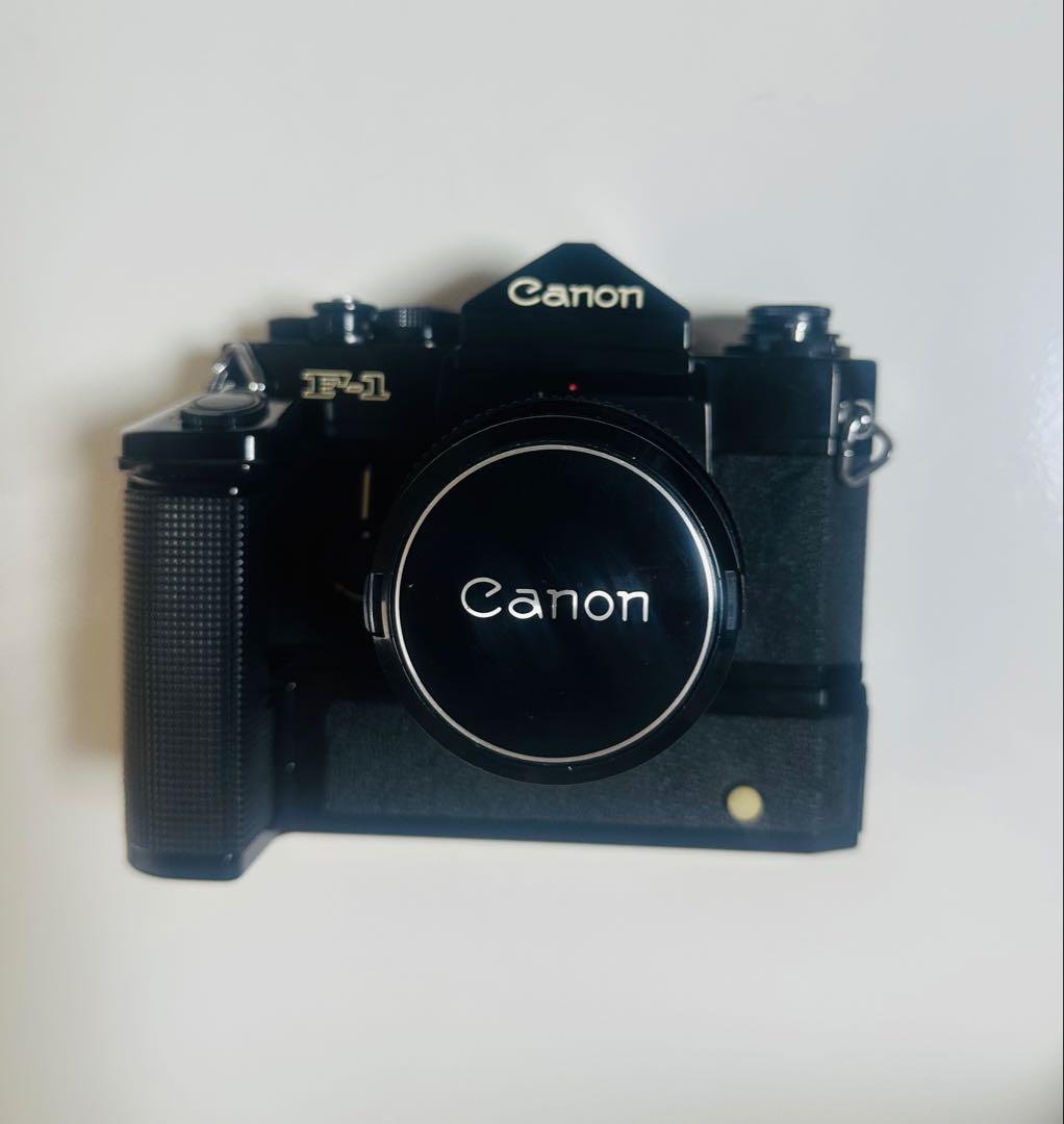 【美品】Canon F-1 フィルム一眼レフカメラ4点セット