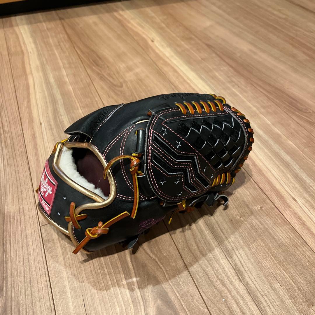 Rawlings 軟式グローブ 黒　オーダー