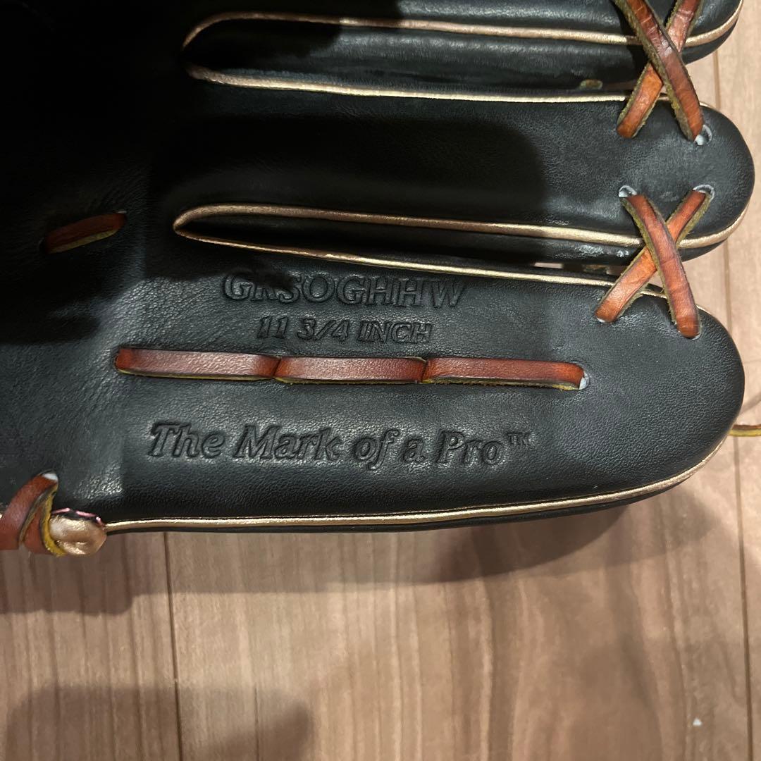 Rawlings 軟式グローブ 黒　オーダー