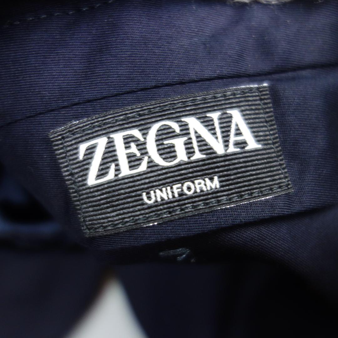 ブ*か様 9108極美品 ゼニアユニフォーム アジャスターベルト スラックス メ