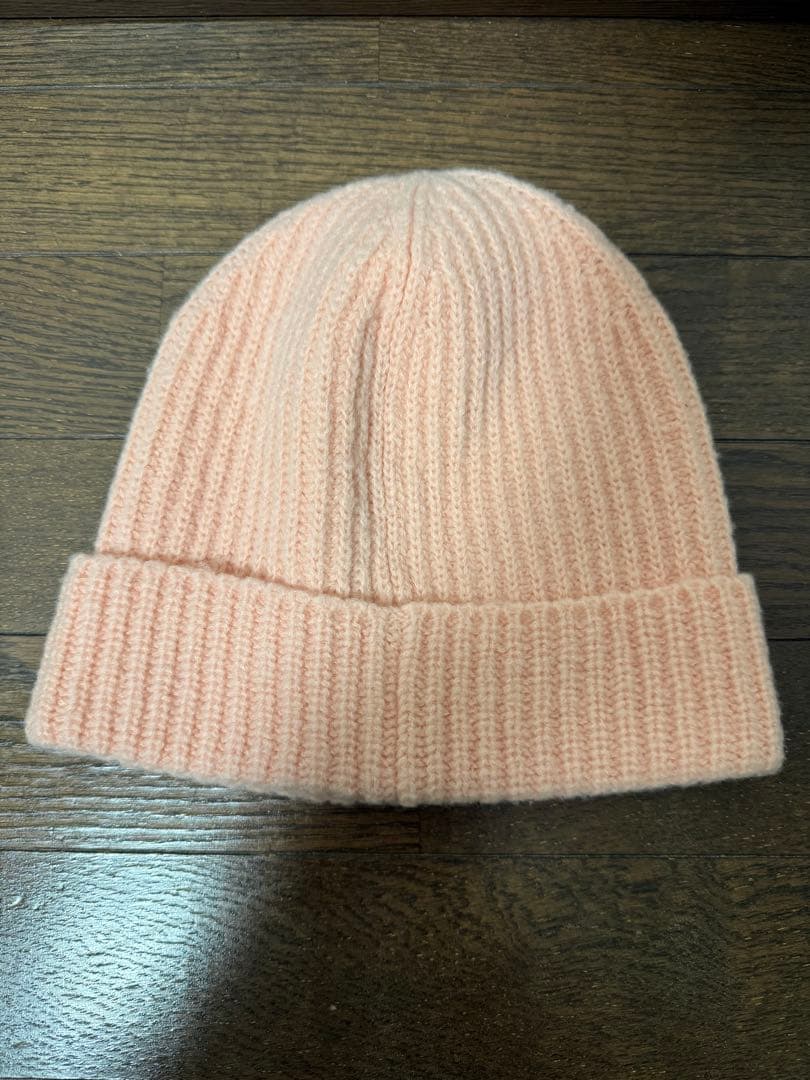 値下中！モンクレール　MONCLER ニット帽 ピンク 限定
