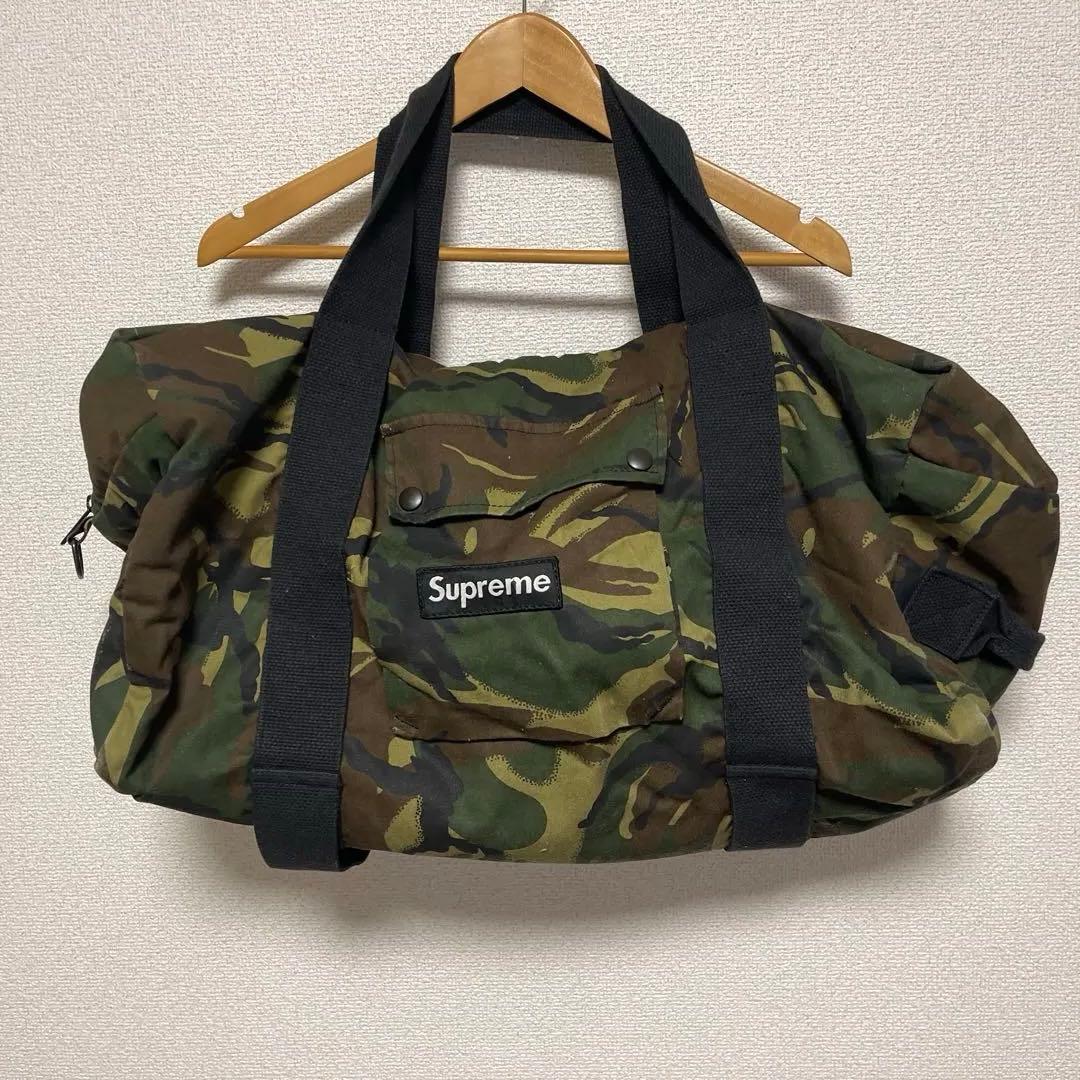Supreme 迷彩 ボストンバッグ