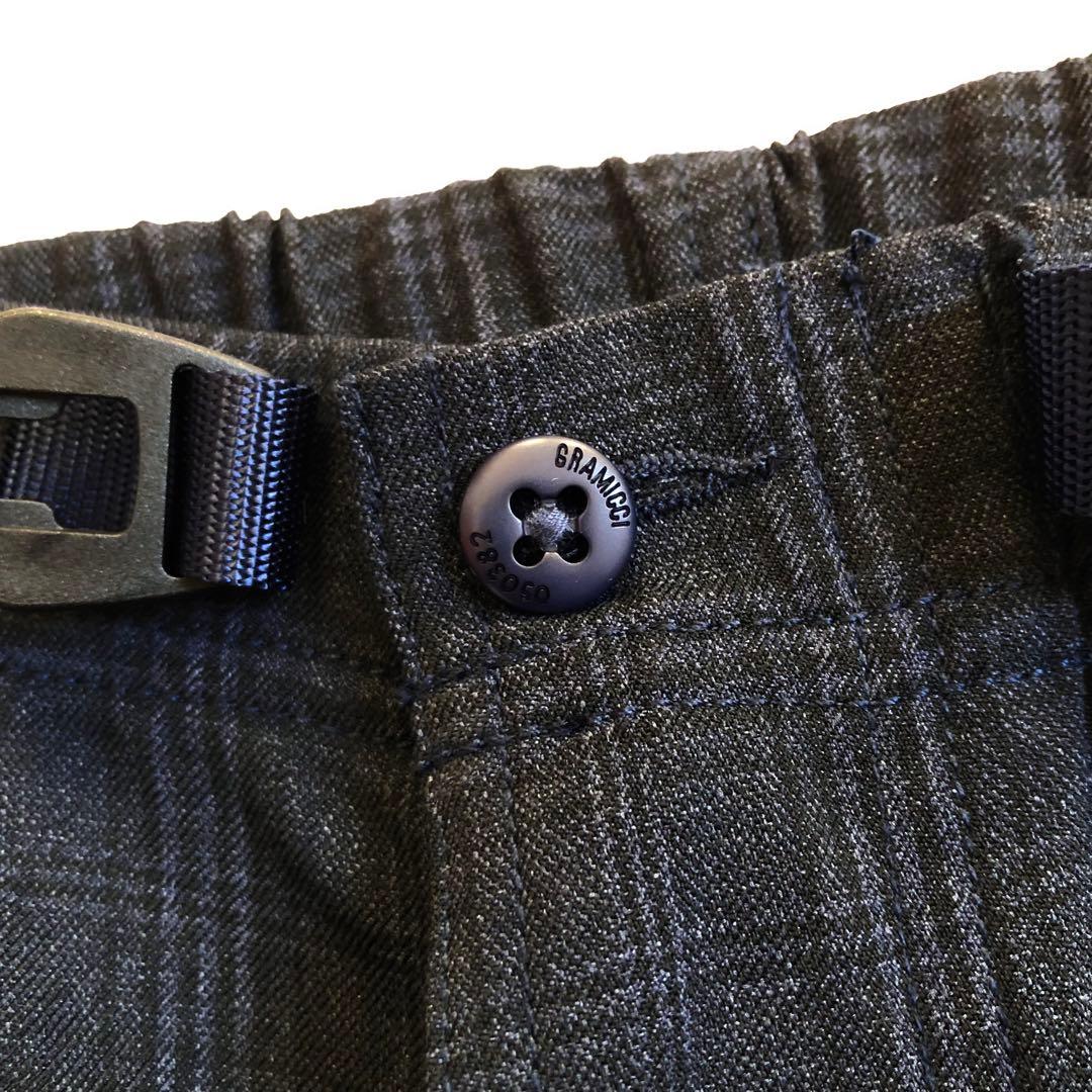 GRAMICCI×417 別注 LANATEC グレンチェックストレッチパンツ